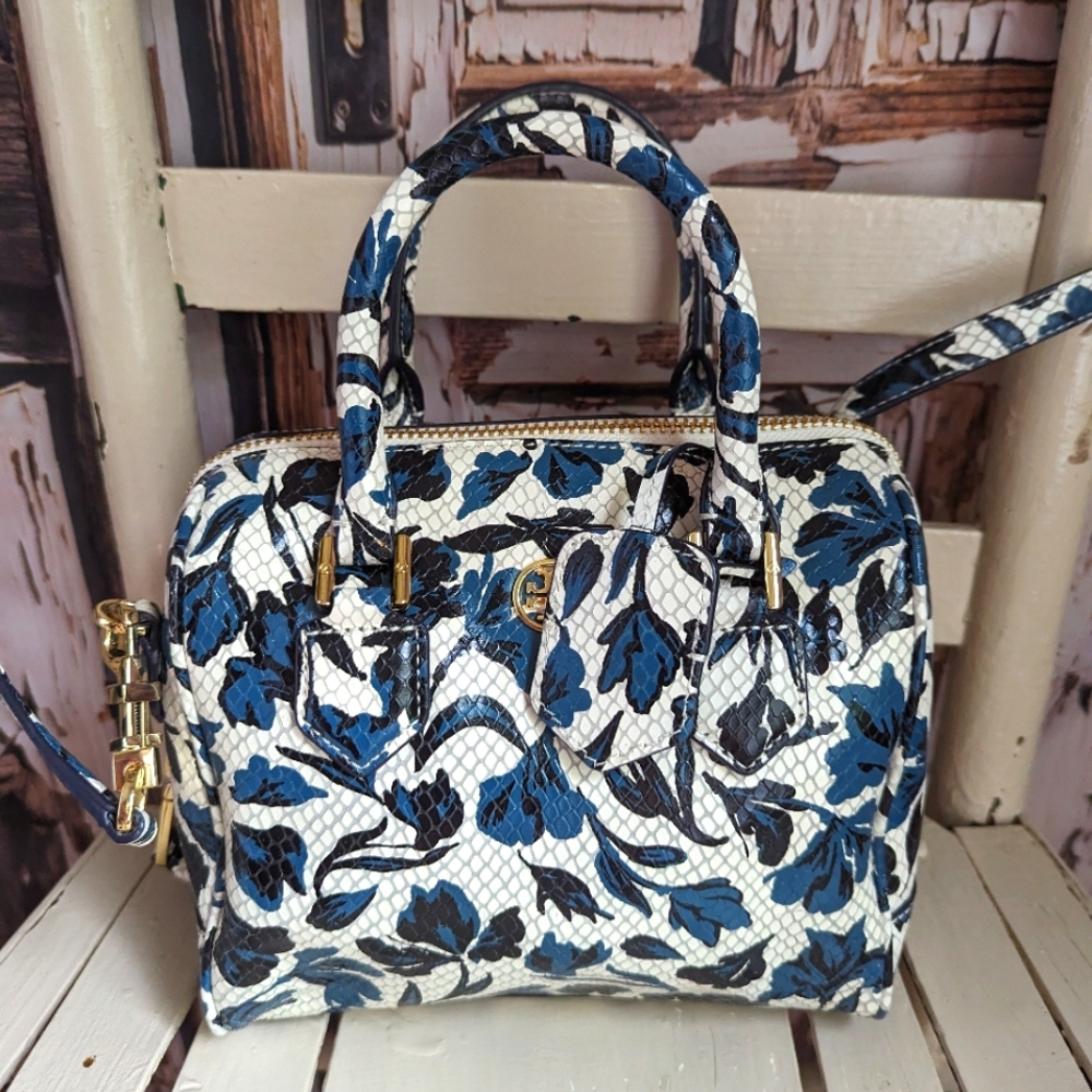 Tory Burch Python Handbag - image 1